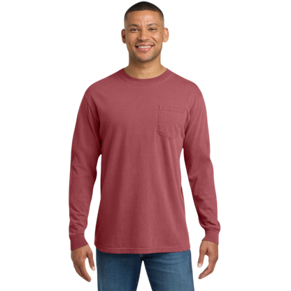 Comfort Colors ® Heavyweight Ring Spun Long Sleeve Pocket Tee