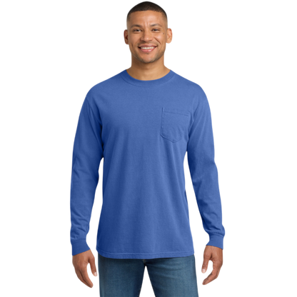 Comfort Colors ® Heavyweight Ring Spun Long Sleeve Pocket Tee