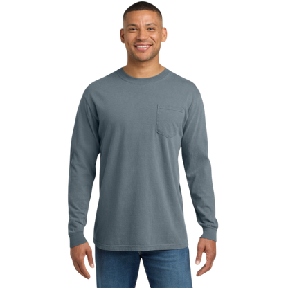 Comfort Colors ® Heavyweight Ring Spun Long Sleeve Pocket Tee
