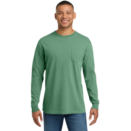 Comfort Colors ® Heavyweight Ring Spun Long Sleeve Pocket Tee