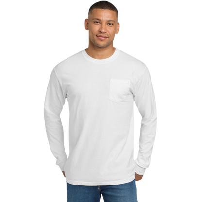 Comfort Colors ® Heavyweight Ring Spun Long Sleeve Pocket Tee