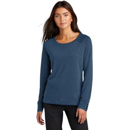 OGIO® Women's Command Long Sleeve Scoop Neck