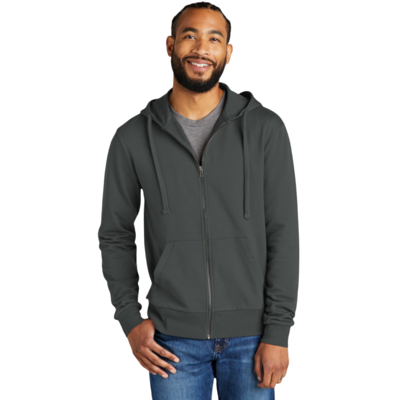 Allmade® Unisex Organic French Terry Full-Zip Hoodie