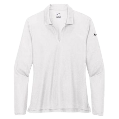 Nike Women's Dri-FIT Micro Pique 2.0 Long Sleeve Polo