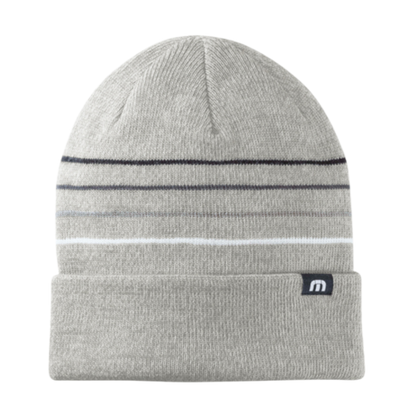 TravisMathew Striped Cuffed Beanie