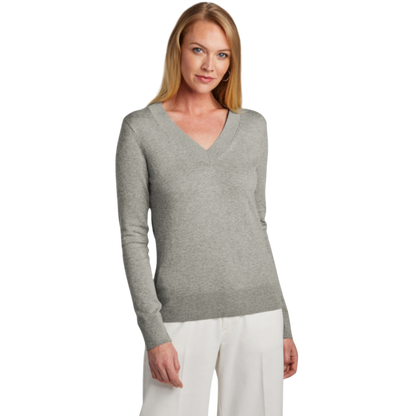 Brooks Brothers® Women’s Cotton Stretch V-Neck Sweater