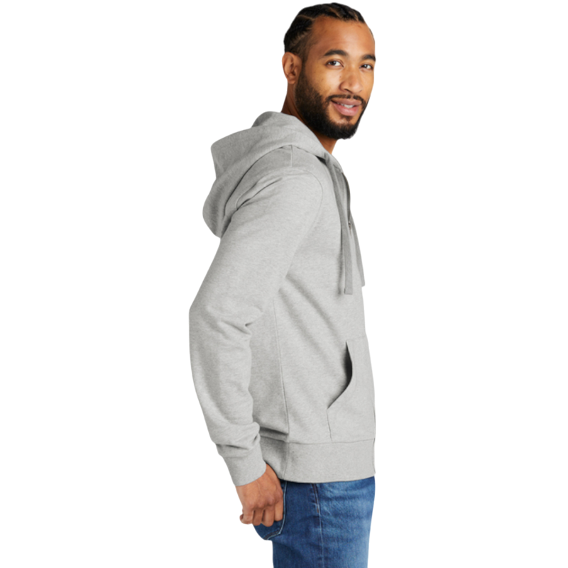Allmade® Unisex Organic French Terry Full-Zip Hoodie