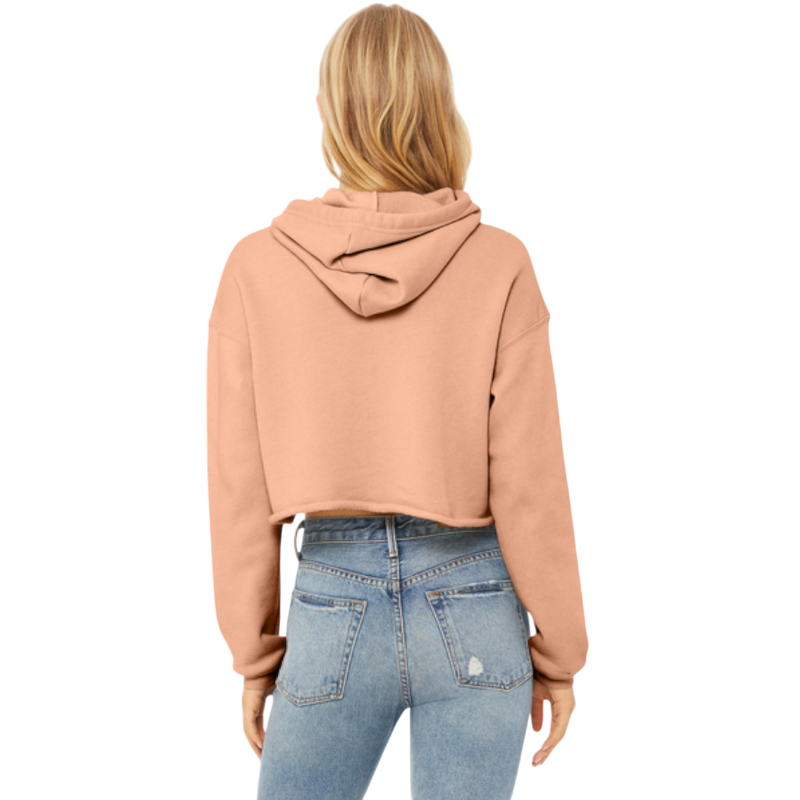 BELLA+CANVAS ® Women’s Sponge Fleece Cropped Fleece Hoodie