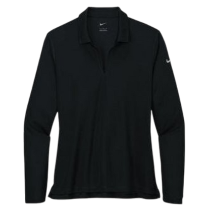 Nike Women's Dri-FIT Micro Pique 2.0 Long Sleeve Polo