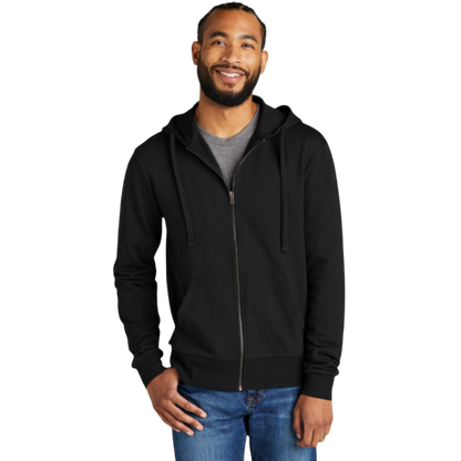 Allmade® Unisex Organic French Terry Full-Zip Hoodie