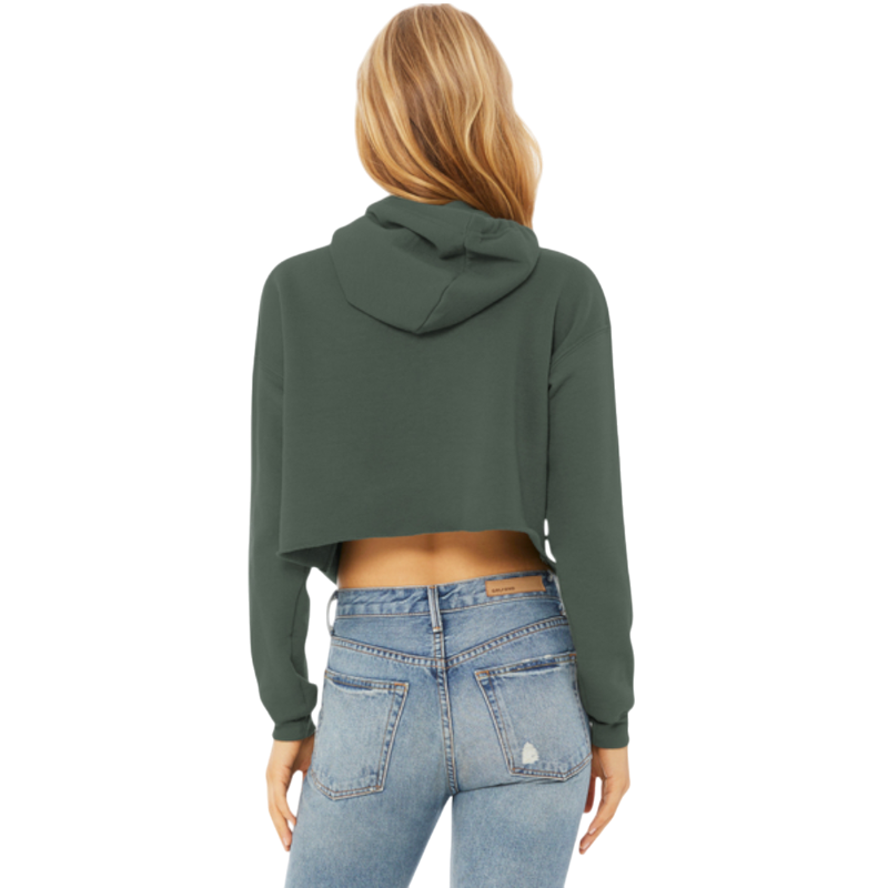 BELLA+CANVAS ® Women’s Sponge Fleece Cropped Fleece Hoodie