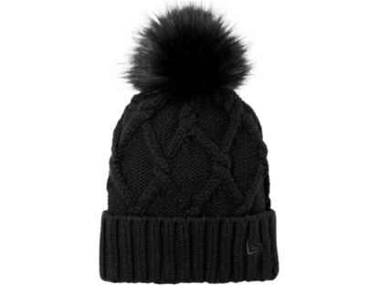 New Era ® Faux Fur Pom Beanie
