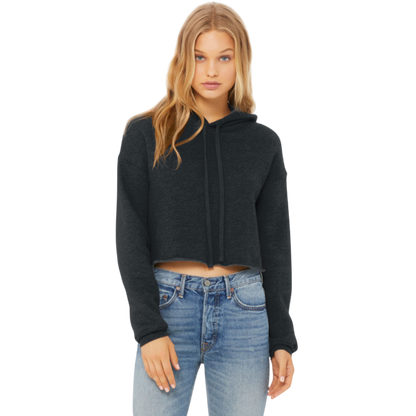 BELLA+CANVAS ® Women’s Sponge Fleece Cropped Fleece Hoodie