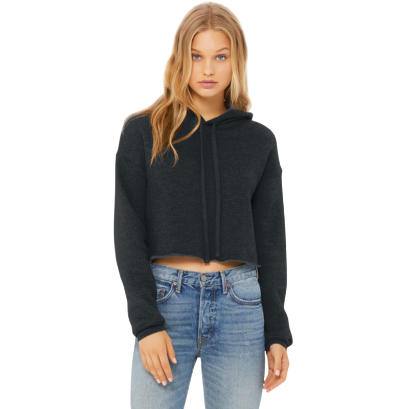 BELLA+CANVAS ® Women’s Sponge Fleece Cropped Fleece Hoodie