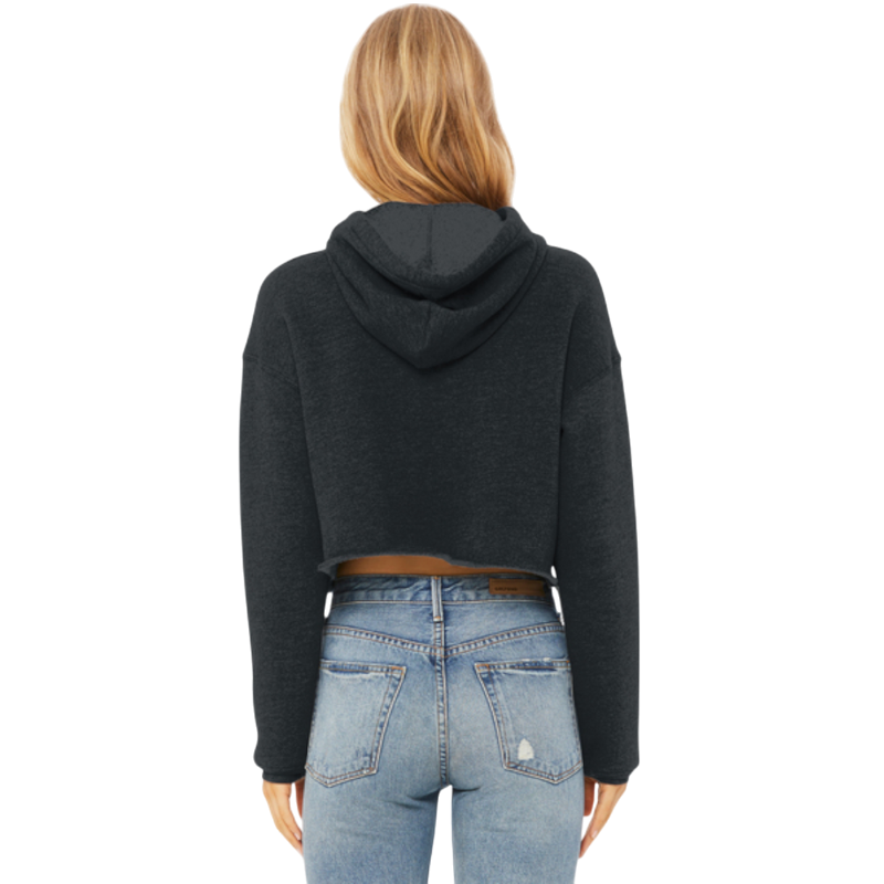 BELLA+CANVAS ® Women’s Sponge Fleece Cropped Fleece Hoodie