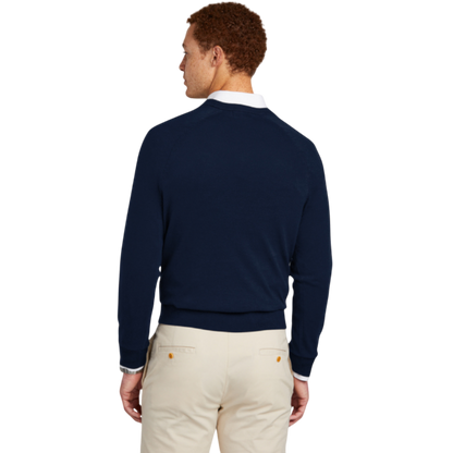Brooks Brothers® Cotton Stretch V-Neck Sweater