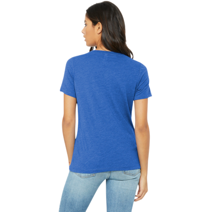 BELLA+CANVAS® Women’s Relaxed Triblend V-Neck Tee