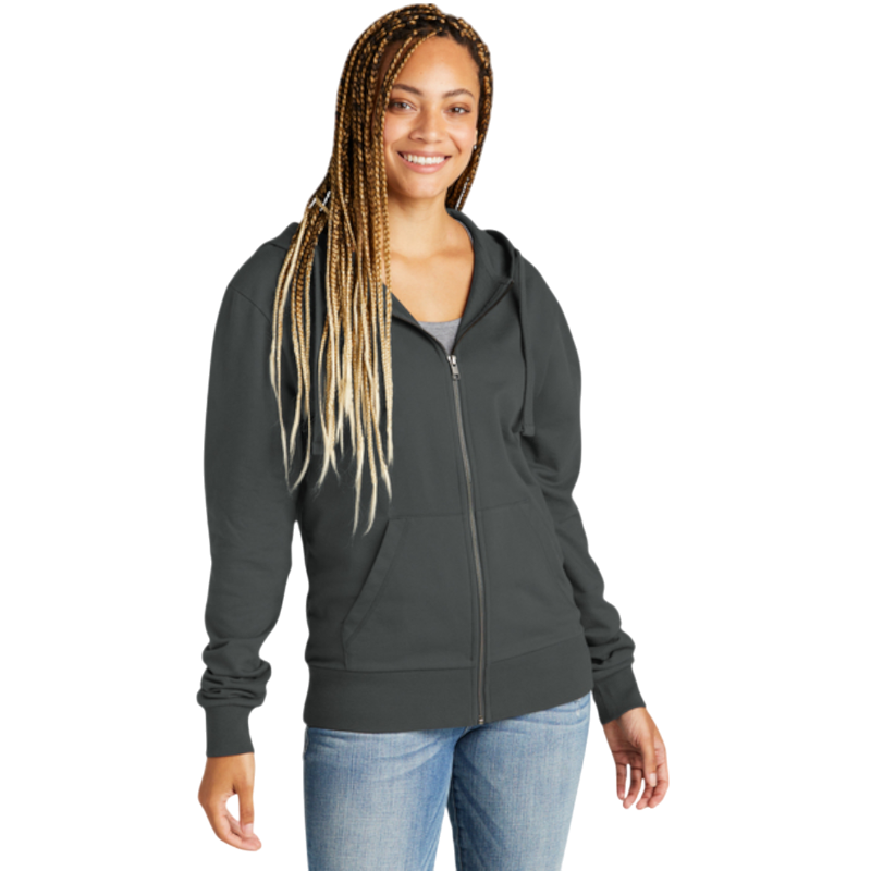 Allmade® Unisex Organic French Terry Full-Zip Hoodie