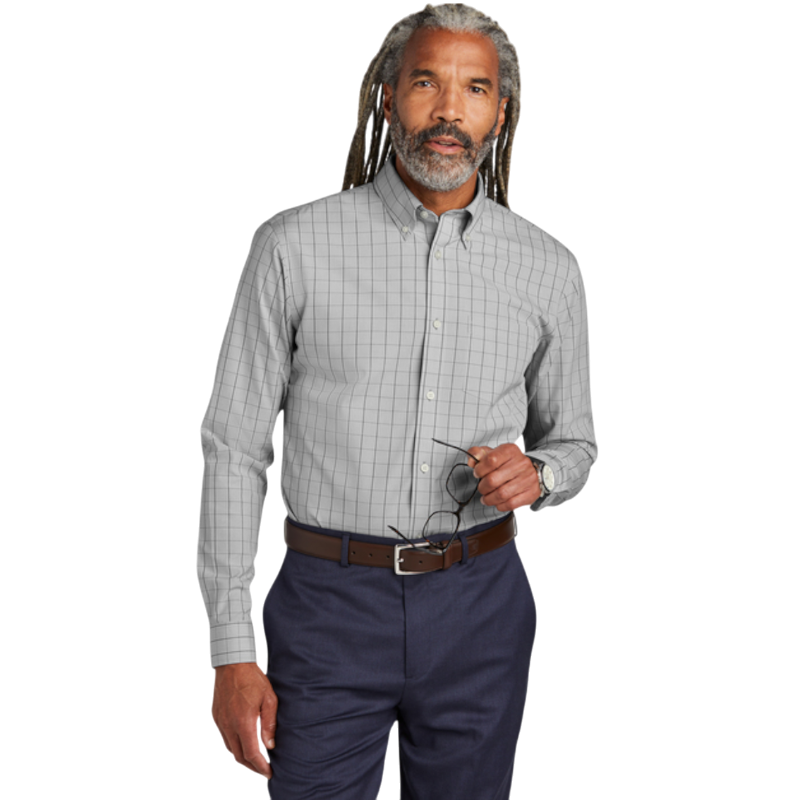 Brooks Brothers® Wrinkle-Free Stretch Patterned Shirt