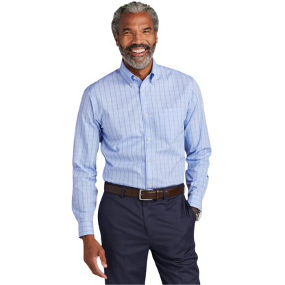 Brooks Brothers® Wrinkle-Free Stretch Patterned Shirt
