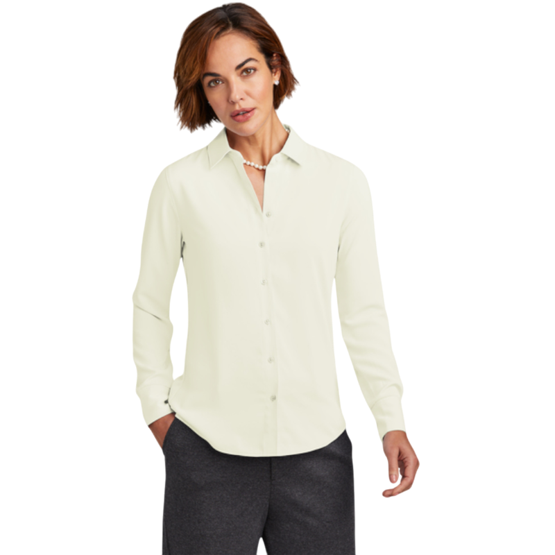 Brooks Brothers® Women’s Full-Button Satin Blouse