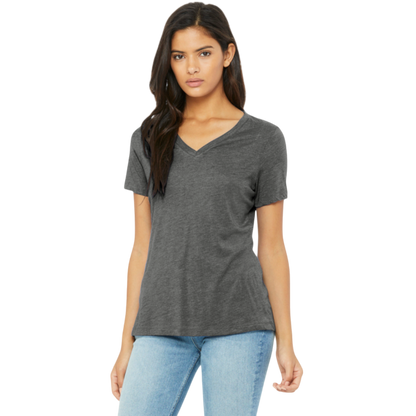 BELLA+CANVAS® Women’s Relaxed Triblend V-Neck Tee