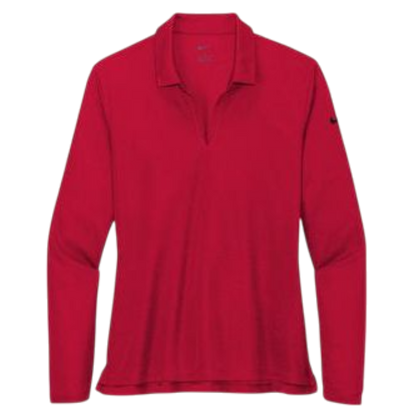 Nike Women's Dri-FIT Micro Pique 2.0 Long Sleeve Polo