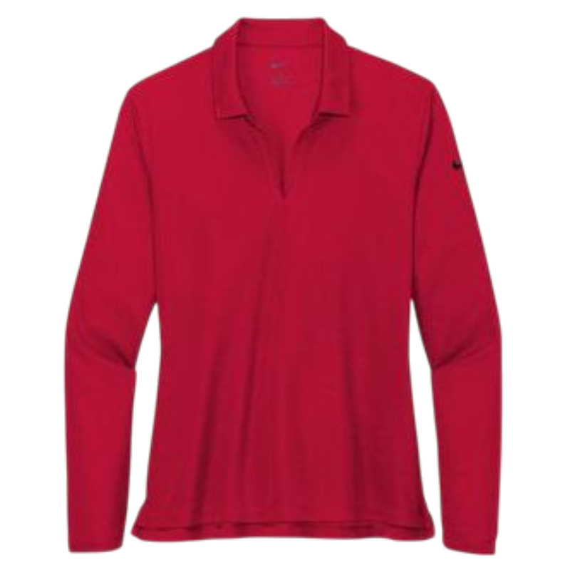 Nike Women's Dri-FIT Micro Pique 2.0 Long Sleeve Polo