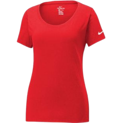 Nike Women's Dri-FIT Cotton/Poly Scoop Neck Tee