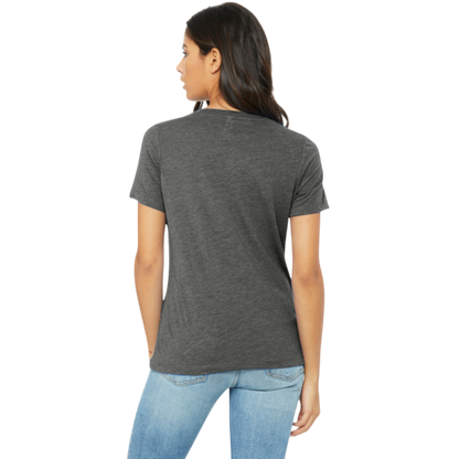 BELLA+CANVAS® Women’s Relaxed Triblend V-Neck Tee