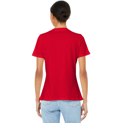 BELLA+CANVAS ® Women’s Relaxed Jersey Short Sleeve V-Neck Tee