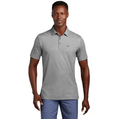 TravisMathew Oceanside Heather Pocket Polo