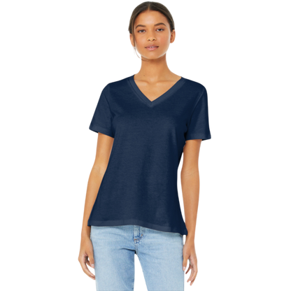 BELLA+CANVAS ® Women’s Relaxed Jersey Short Sleeve V-Neck Tee
