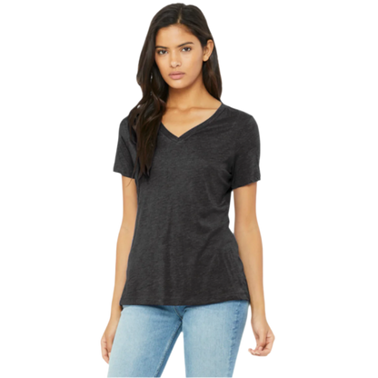 BELLA+CANVAS® Women’s Relaxed Triblend V-Neck Tee