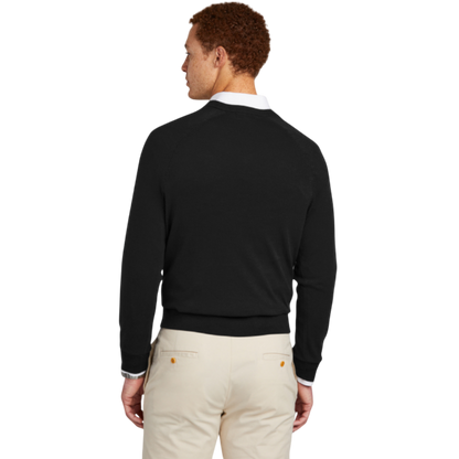 Brooks Brothers® Cotton Stretch V-Neck Sweater