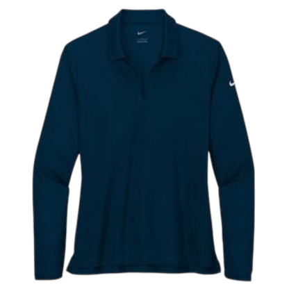 Nike Women's Dri-FIT Micro Pique 2.0 Long Sleeve Polo