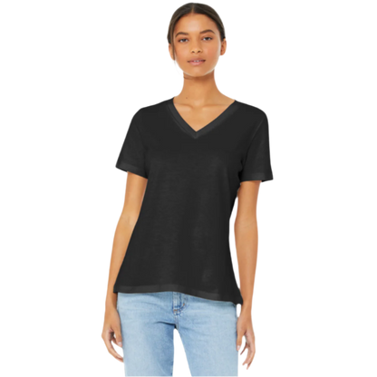 BELLA+CANVAS ® Women’s Relaxed Jersey Short Sleeve V-Neck Tee