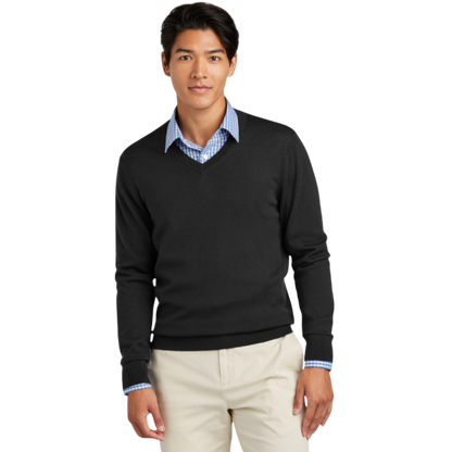 Brooks Brothers ® Washable Merino Birdseye 1/4-Zip Sweater