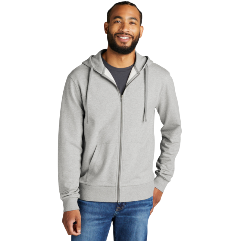 Allmade® Unisex Organic French Terry Full-Zip Hoodie