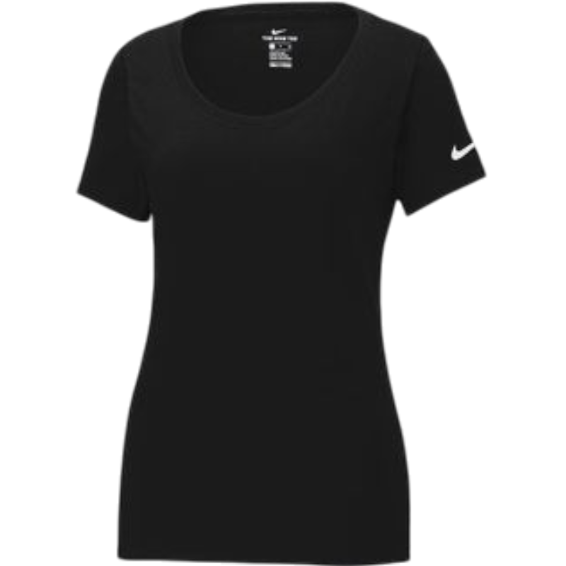 Nike Women's Dri-FIT Cotton/Poly Scoop Neck Tee