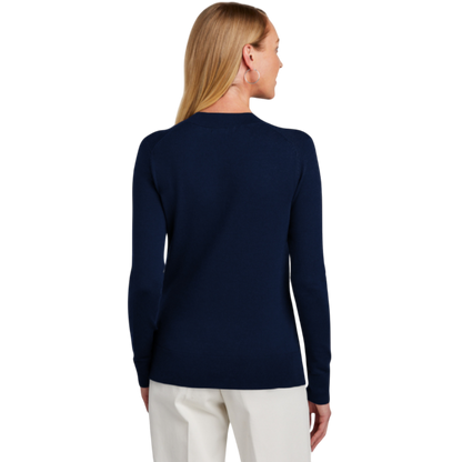 Brooks Brothers® Women’s Cotton Stretch V-Neck Sweater