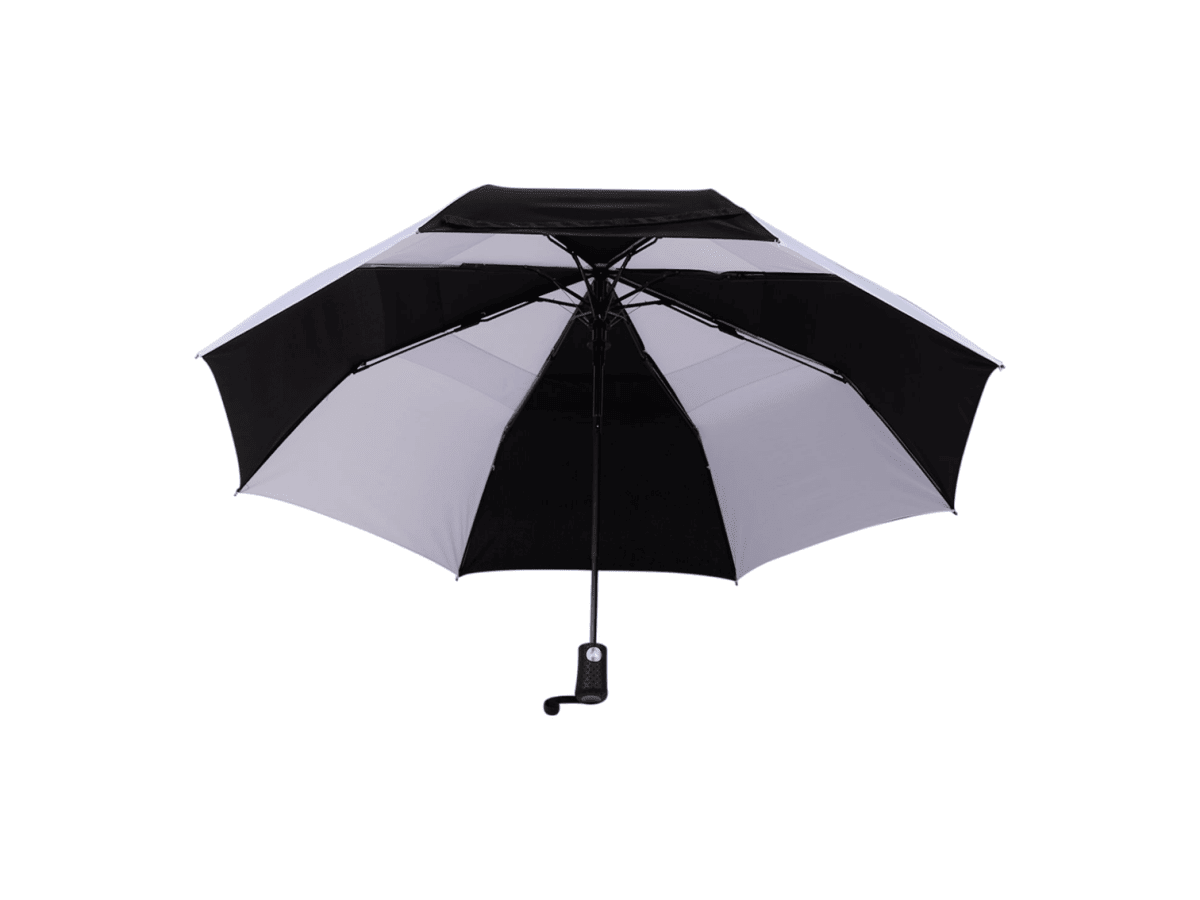 46" Recycled Auto Open Umbrella - Auto Umbrellas - SwagWear