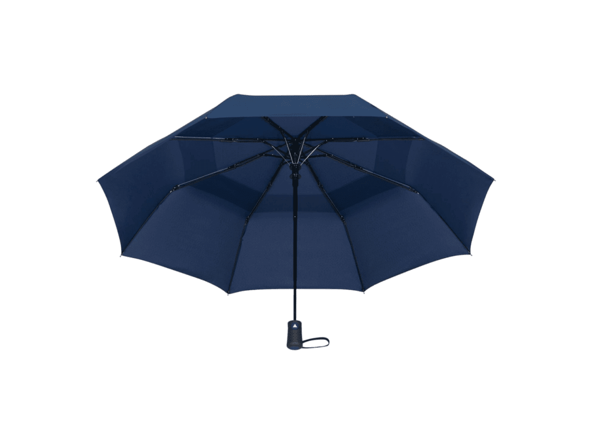 46" Recycled Auto Open Umbrella - Auto Umbrellas - SwagWear