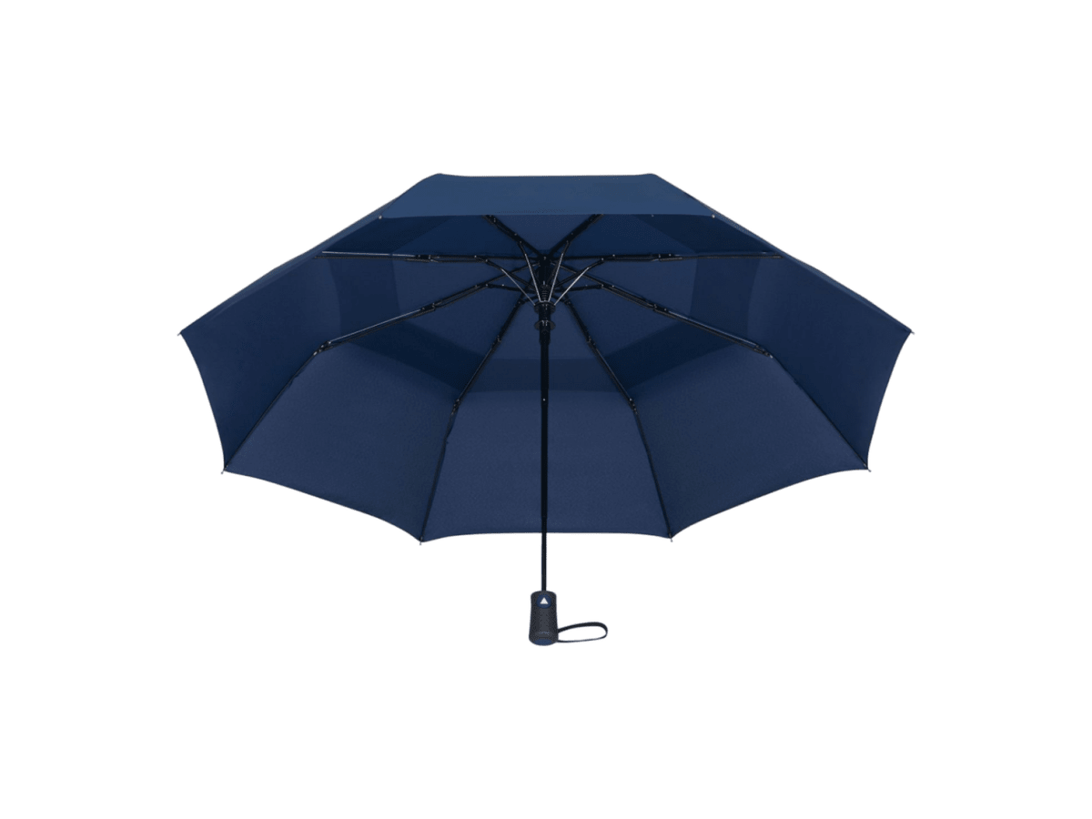 46" Recycled Auto Open Umbrella - Auto Umbrellas - SwagWear