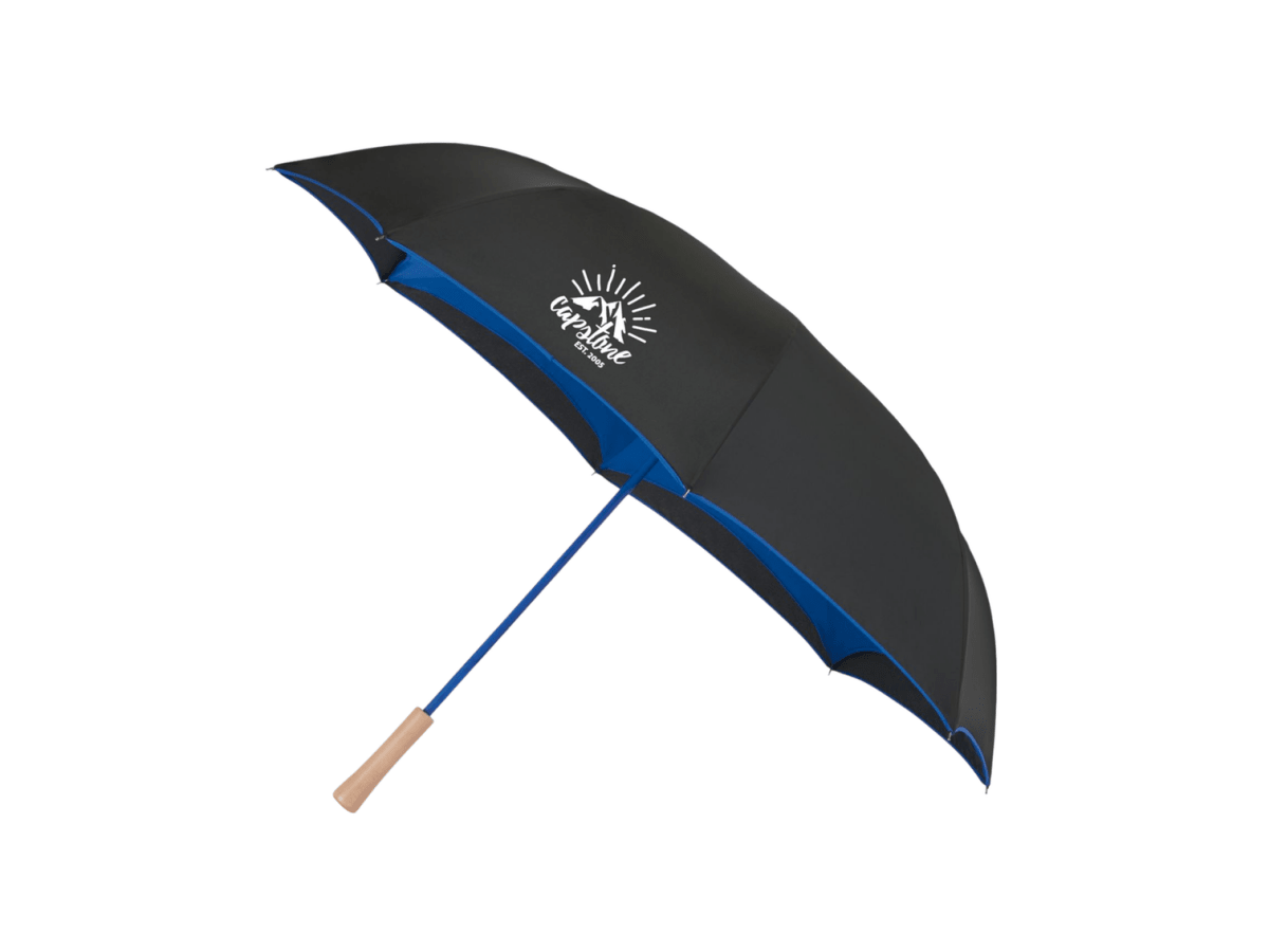 48" Recycled Manual Inversion Umbrella - Manual Umbrella - SwagWear