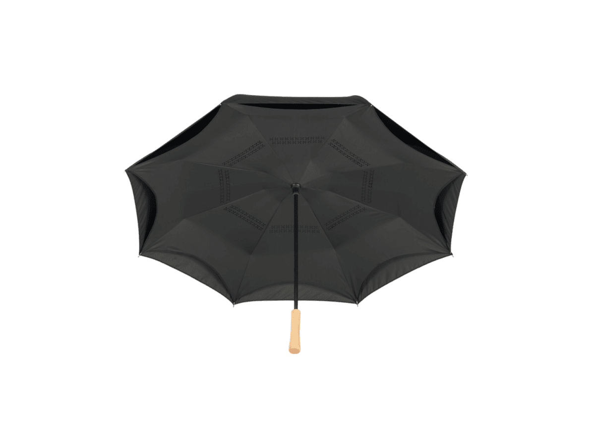 48" Recycled Manual Inversion Umbrella - Manual Umbrella - SwagWear