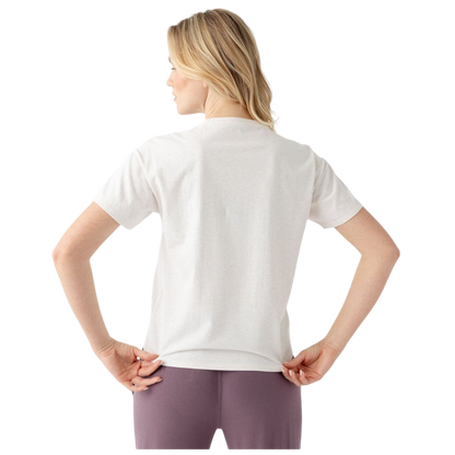 Woman wearing black tee with white background |Color:Jet Black