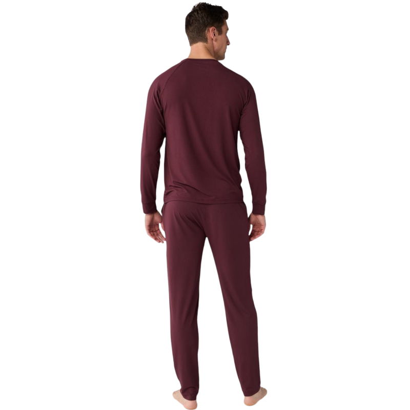 Cozy Earth Men's Bamboo Stretch-Knit Long Sleeve