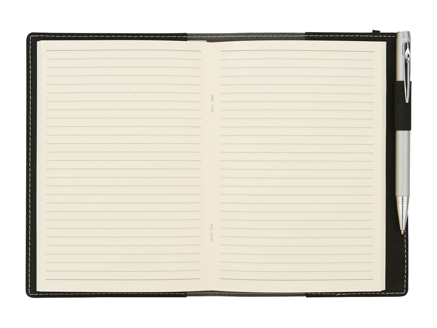 5.25’’ x 7.5’’ FSC® Mix Revello Refillable Journal - Black - Refillable Journals