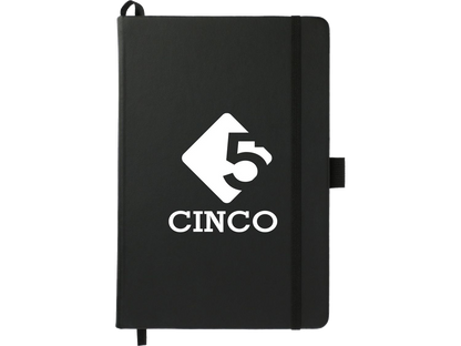 5.5’’ x 8.5’’ Cactus Leather Bound Journal - Black - Leather Journals